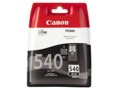 Canon PG-540 Inktcartridge, Zwart