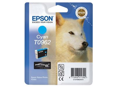 Epson T0962 Inktcartridge, Cyaan