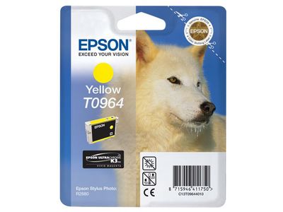 Epson T0964 Inktcartridge, Geel