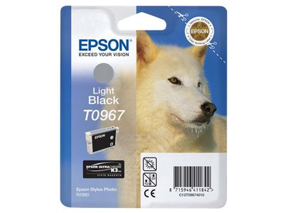 Epson T0967 Inktcartridge, Licht zwart