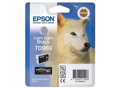 Epson T0969 Inktcartridge, Licht licht zwart