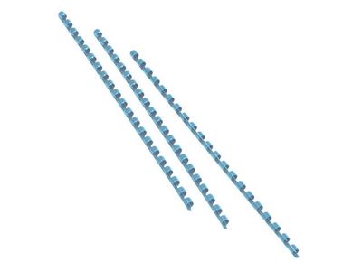 GBC CombBind Bindrug, A4, 19 mm, 21 Ringen, Blauw (pak 100 stuks)