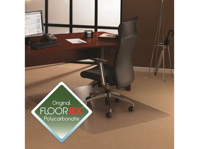 Floortex Cleartex® ULTIMAT Vloermat, Rechthoekig, 1200 mm x 1500 mm, Transparant