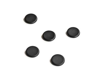 Legamaster Magneten voor glasbord 30 mm, zwart (pak 5 stuks)