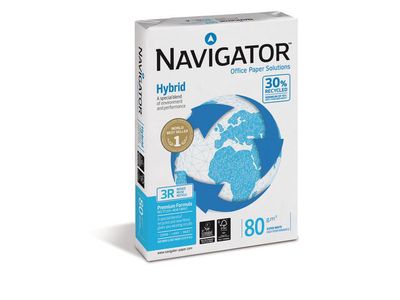 Navigator Hybrid Papier, A4, 80 g/m², Wit (pallet 200 x 500 vel)