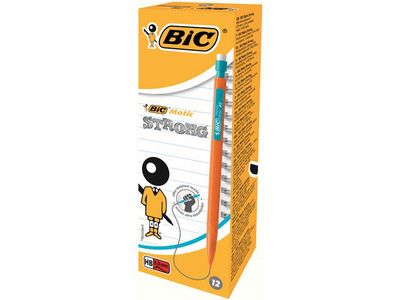 BIC® Vulpotlood Matic Strong, 0,9 mm, HB (pak 12 stuks)