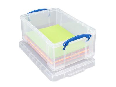 Really Useful Box Stapelbare Opbergbox, 9 liter, 395 x 155 x 255 mm