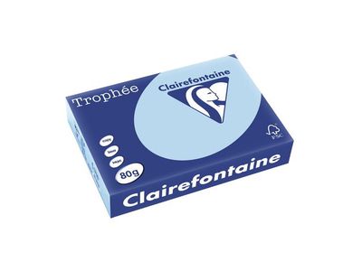 Clairefontaine Multifunctioneel Papier A4, 80 g/m², Middelblauw