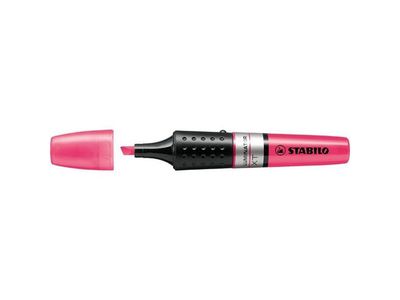 STABILO Luminator Markeerstift, Beitelvormige Punt, 2 - 5 mm, Roze