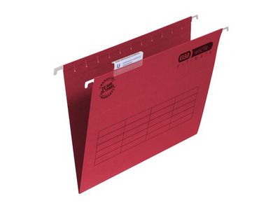 Elba Hangmap Verticfile Ultimate® Verticaal, A4, v-bodem, rood (doos 25 stuks)