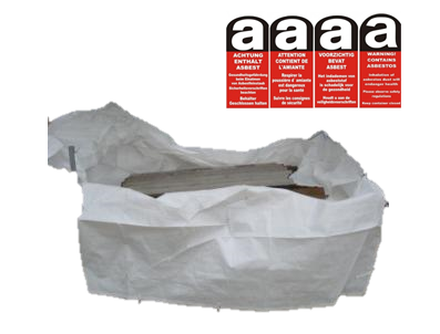 Asbestplatten Big Bag