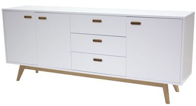 Tenzo Bess dressoir wit 200 cm