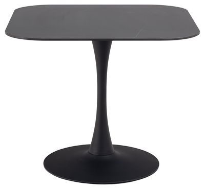 Eettafel Hjulby 90x90 cm met zwart keramiek blad