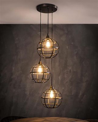 Hanglamp Eichstatt van bolvormig metaal