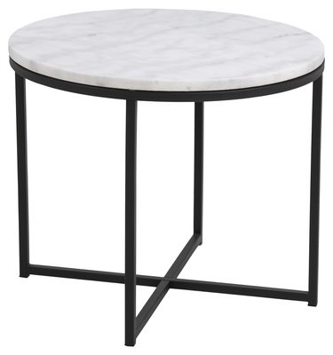Storm bijzettafel Ø55 cm marmeren blad