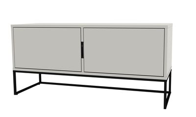 Tenzo Lipp TV meubel in cotton white lak