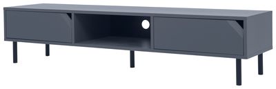 Tenzo Corner TV dressoir in lake blue lak