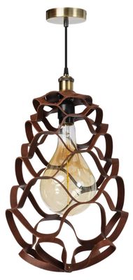 ETH Expo Trading hanglamp Buffalo in bruin cognac leer