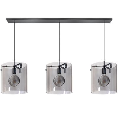 ETH Expo Trading hanglamp The Silo rookglas 3-lichts