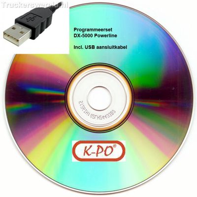 K-PO DX-5000 Powerline Programmeer set 