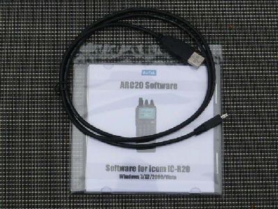 Butel scanner software Icom IC-R20 USB