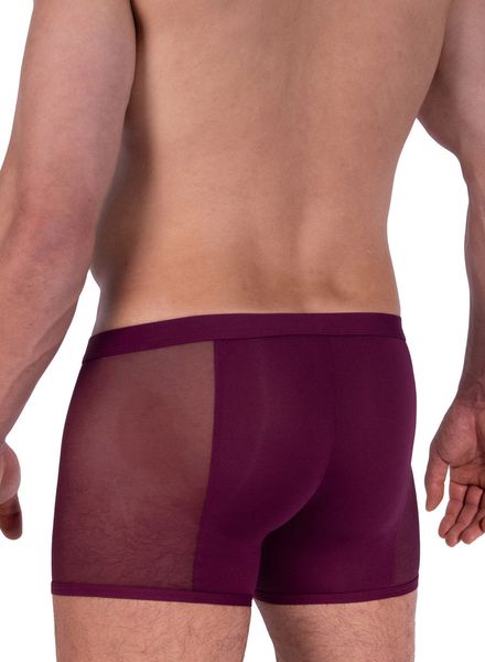 Hip Short in bordeaux rood