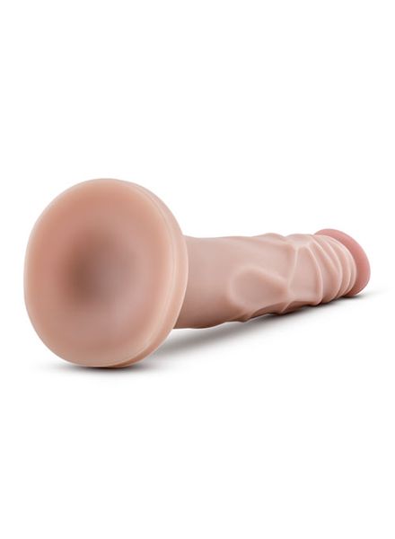 huidskleurige dildo met zuignap