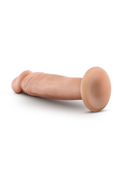 huidskleurige dildo met zuignap