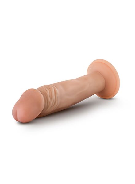 huidskleurige dildo met zuignap