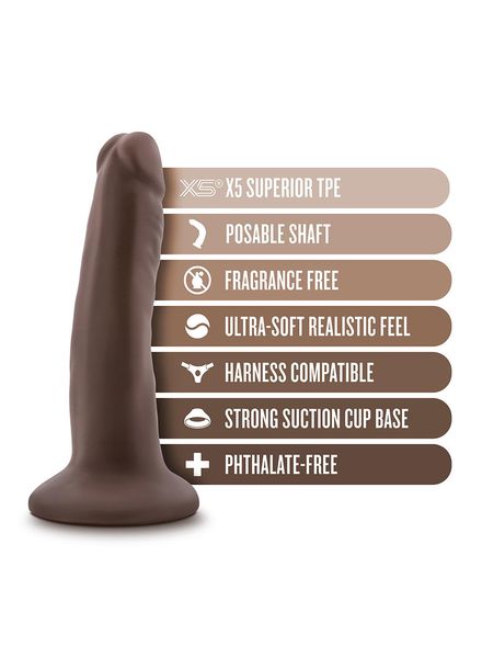 realistische dildo bruin