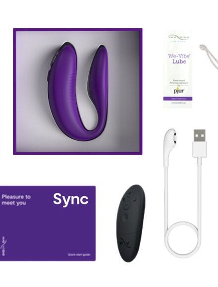 We-Vibe Sync 2 Vibrator voor Koppels box