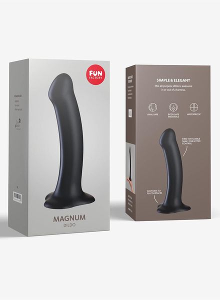 Grote zwarte dildo