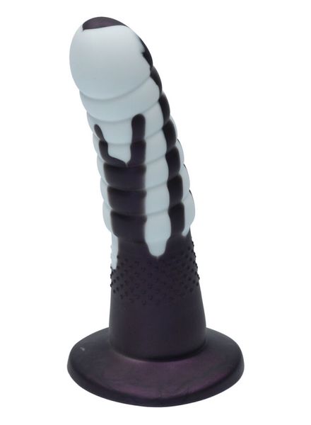 Dildo met ribbels