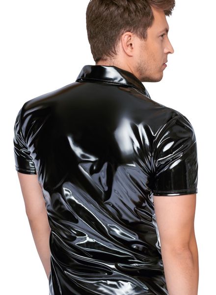 Black Level - Polo Shirt - Lak - Zwart Achterkant