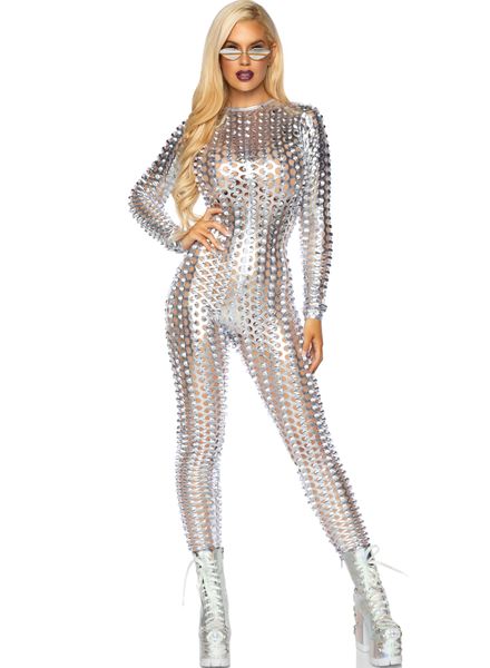 Catsuit zilver metalic snake total.jpg