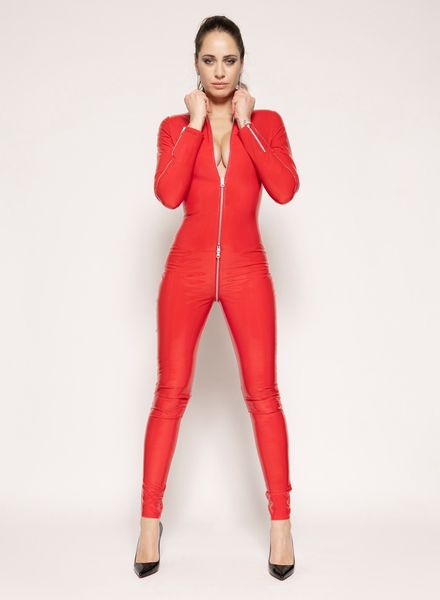 sweety catsuit rood lak