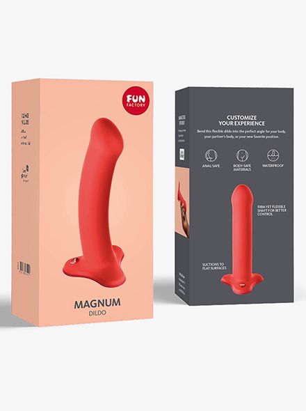 grote oranje dildo