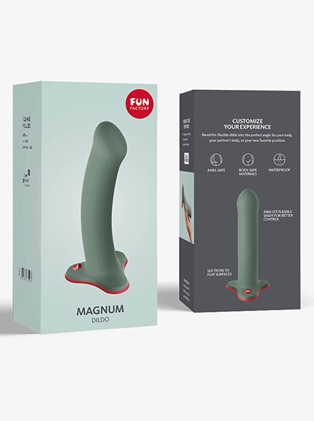 grote groene dildo