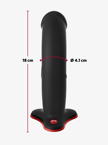 Grote dikke zwarte dildo