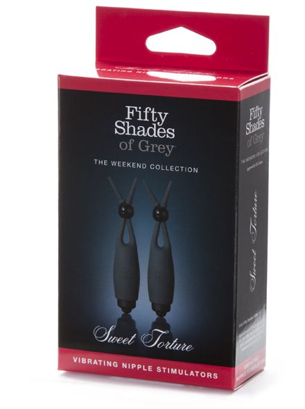 Fifty Shades of Grey - Vibrerende Tepelklemmen - Zwart 4