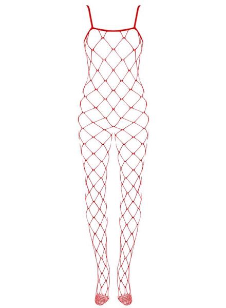 rode visnetbodystocking.