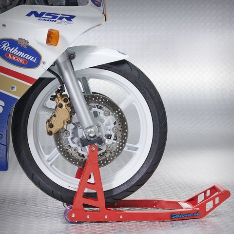 Béquille d'atelier MotoGP roue avant - Rouge Honda
