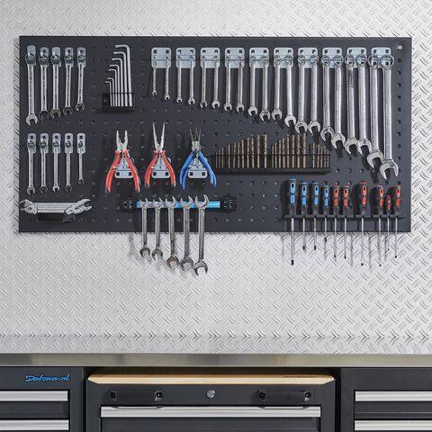 Kit rangement outils mural avec Panneau mural