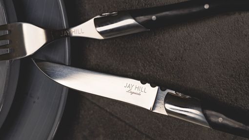 Laguiole Black Steak Knife Set – Charleston Street