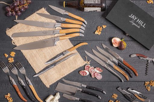 Laguiole Black Steak Knife Set – Charleston Street