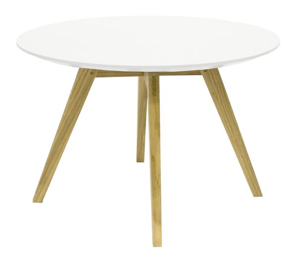 Kila bijzettafel rond 60 cm wit LevaLeva.nl