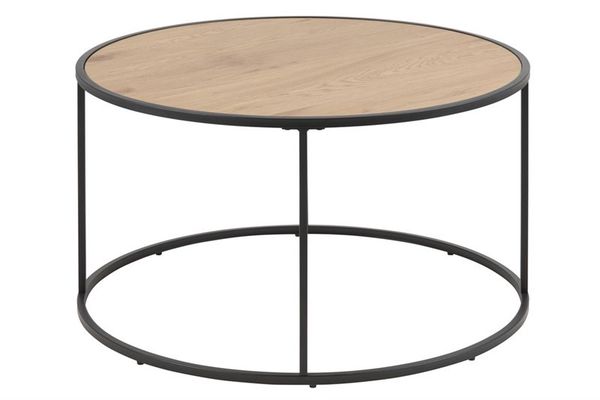 sabro-salontafel-rond-80-cm-wild-eiken-zwart-frame-1