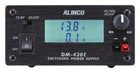 Alinco-DM430E-voeding-met-voltage-en-ampére-meter