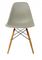 Vitra Eames DSW Plastic Side Chair Moosgrau Geelactig Esdoorn Onderstel