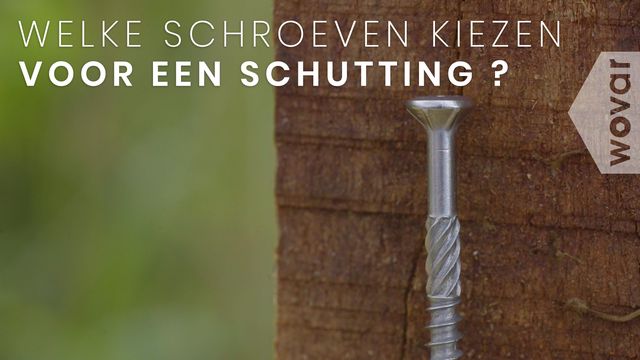 Hoe monteer je schuttingplanken met onze tuinschroeven?